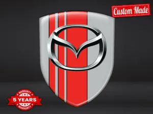 Mazda Custom Auto Plaketten Stil Max Modern Langlebig Pro